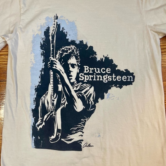 Bruce Springsteen 1978 Road Crew Recreation Tour Tee - Picture 3 of 8